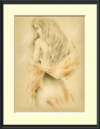 Eroticism and Art Nude Drawing Pastels